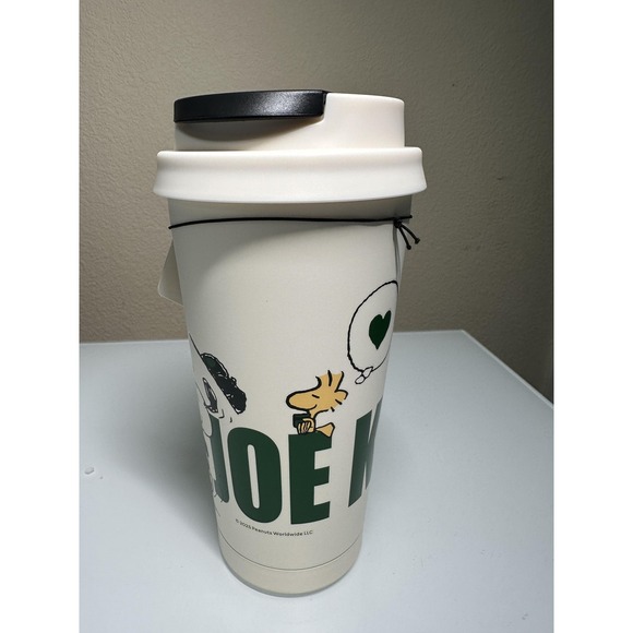 2025 PEANUTS X STARBUCKS Joe Kind Stainless Steel Tumbler 16oz Snoopy Woodstock - Picture 9 of 11